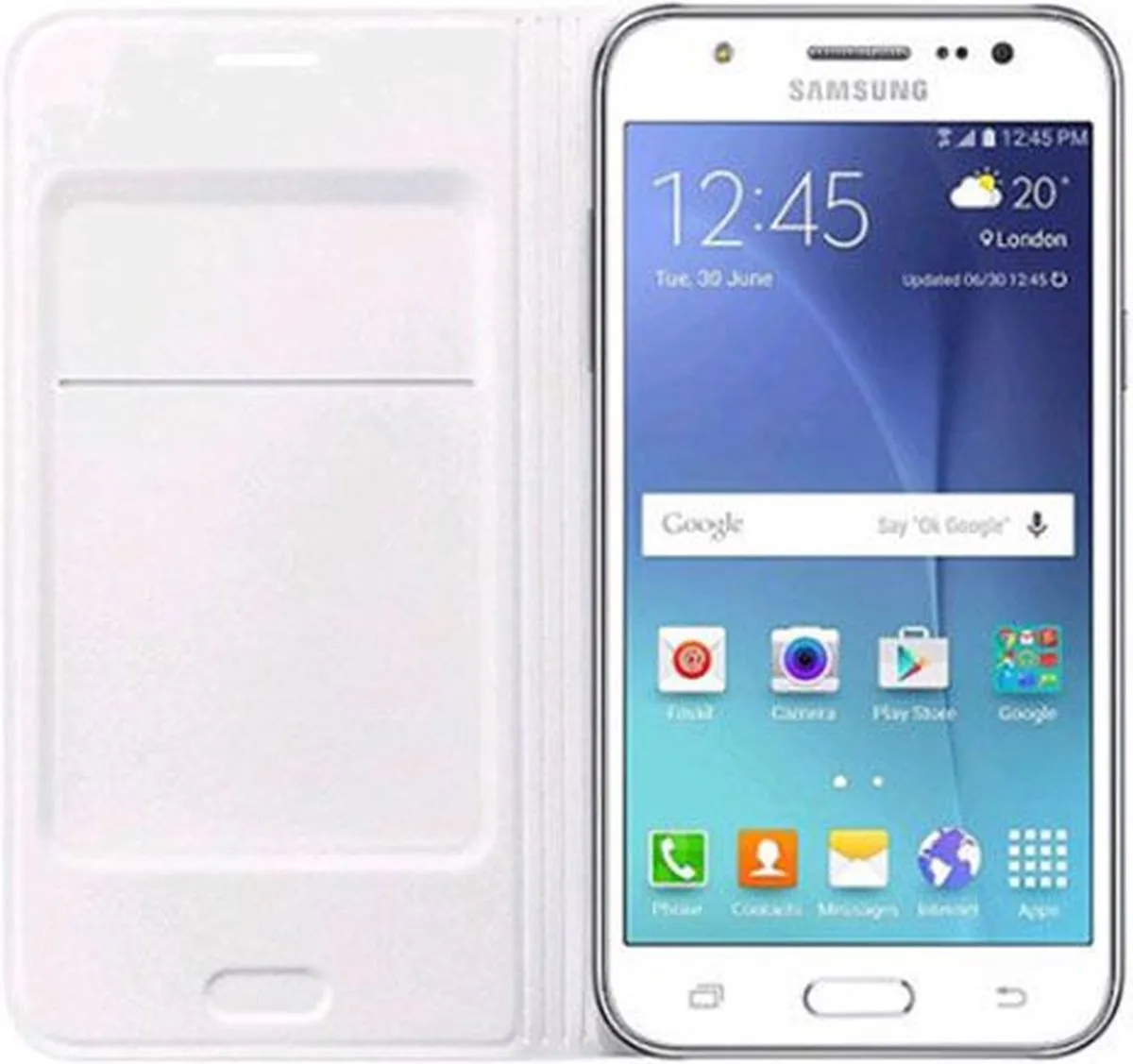 Samsung Flip Wallet J510F35693801 - Wit
