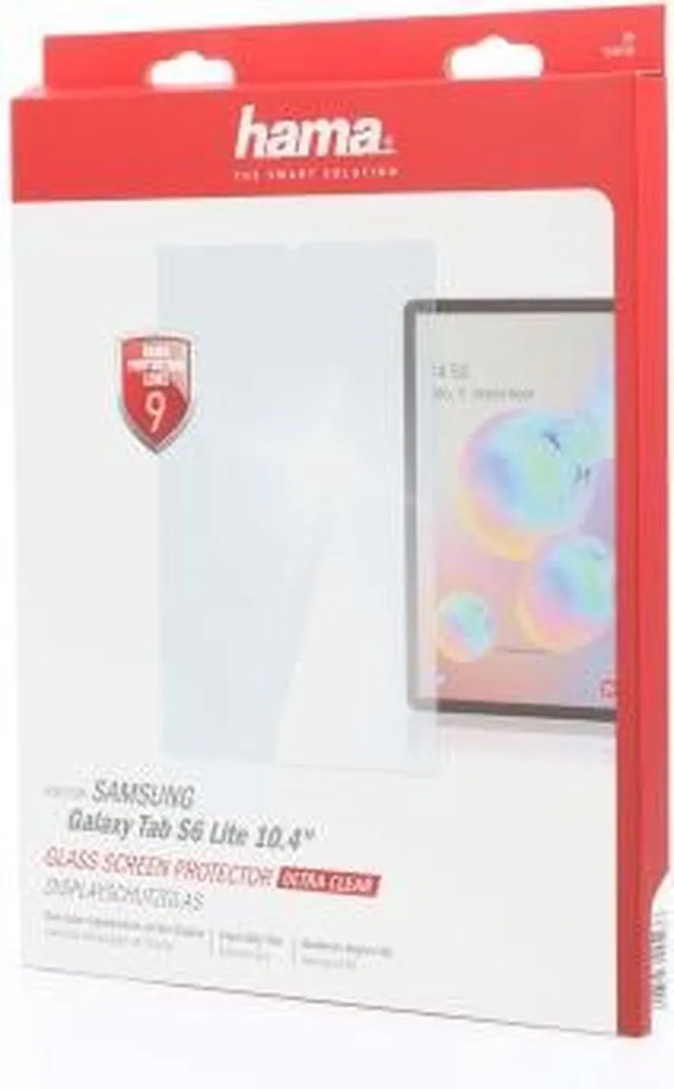 Hama Displaybeschermglas Samsung Galaxy Tab S6 Lite 10.4" - Kleurenmix - afbeelding 6 van 6