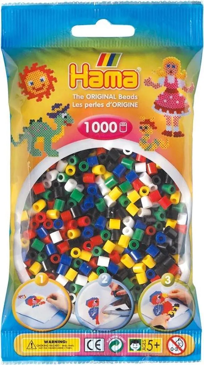 Hama Str Kr 1000 St Prim - Blauw - 1000 Stuks