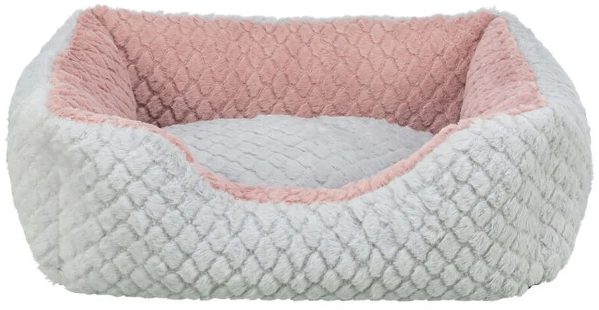 Trixie Hondenmand Kaline Mio Hoekig - 65x50cm - Grijs/Oudroze - afbeelding 2 van 6
