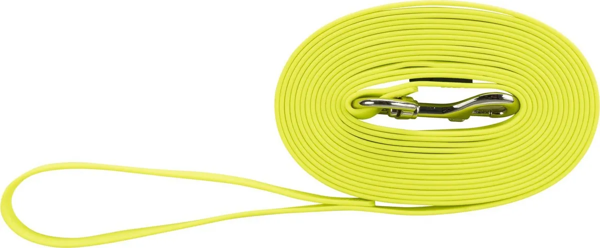 Trixie Easy Life Sleeplijn Hondenriem 500cm - Neon & Geel