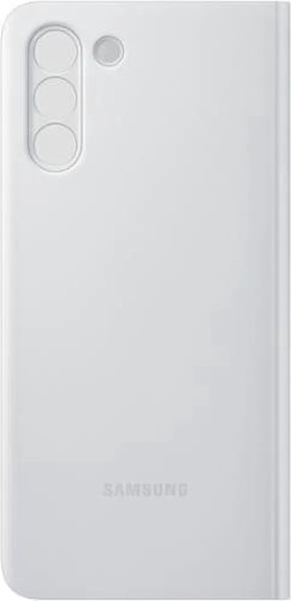 Samsung Clear View Cover EF-ZG996CJEGEE - Galaxy S21 Plus - Lichtgrijs
