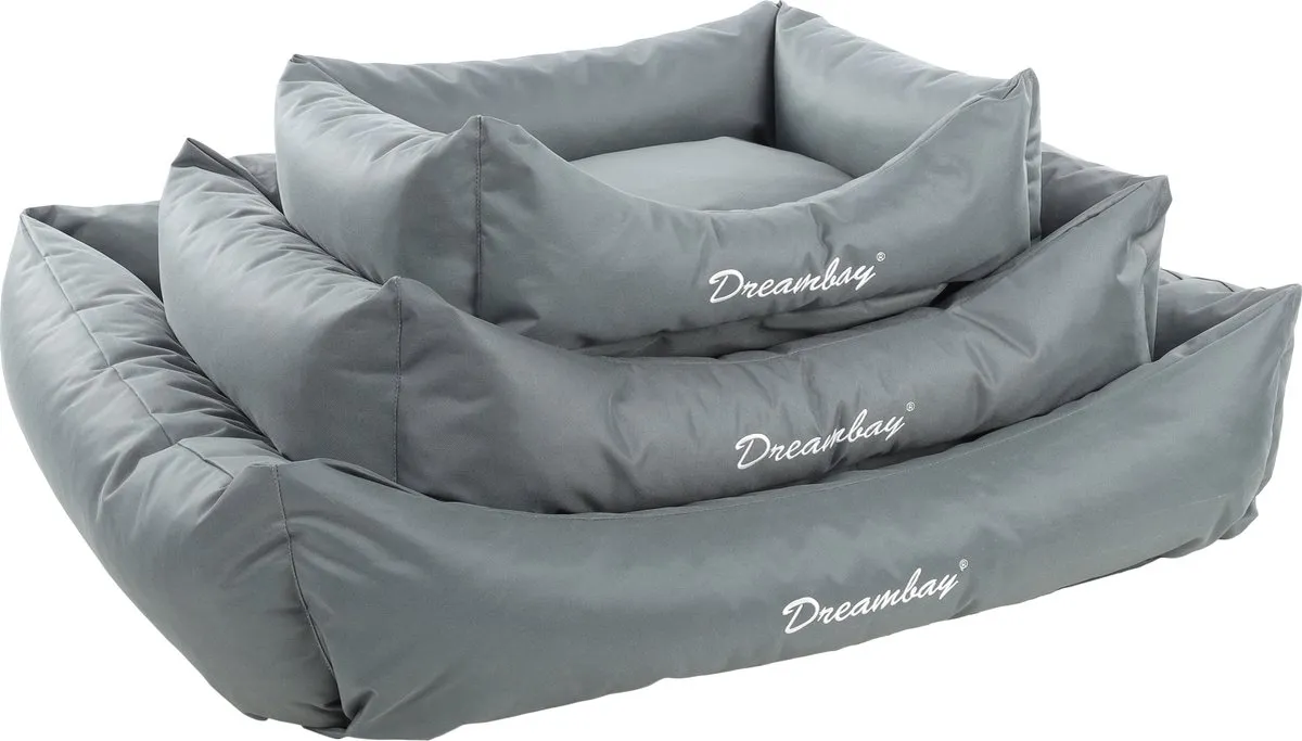 Flamingo Dreambay Petrol Hondenmand 100x80cm - Orthopedisch Kussen