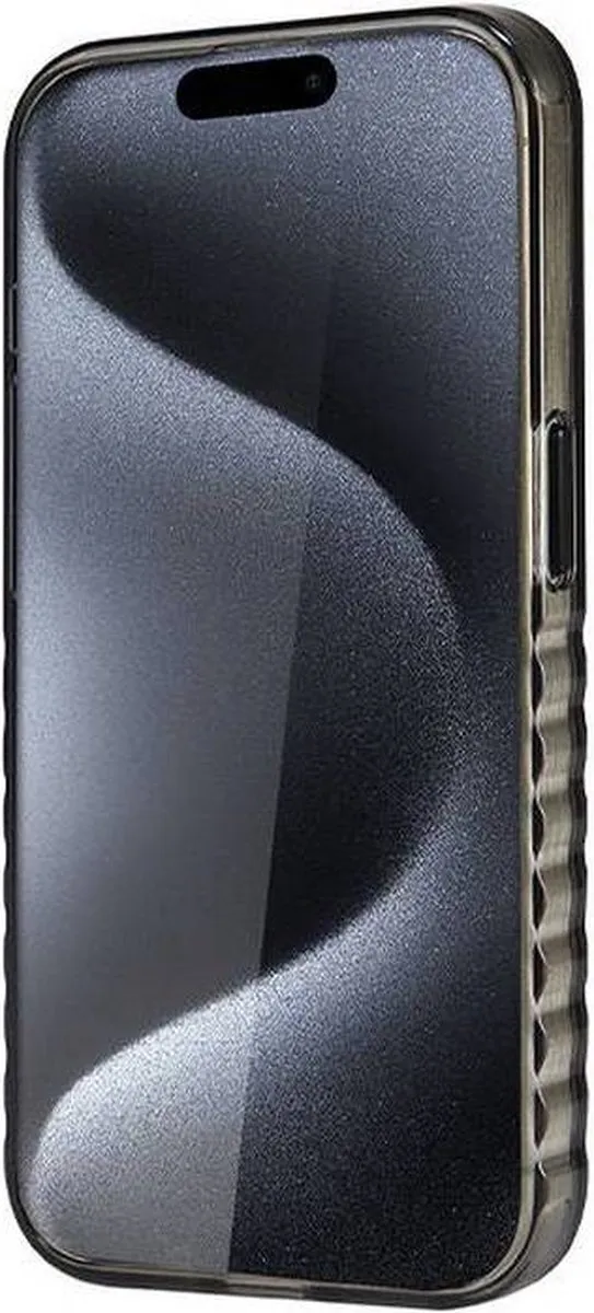 Audi IML Big Logo Back Case MagSafe - iPhone 15 Pro Max - Zwart