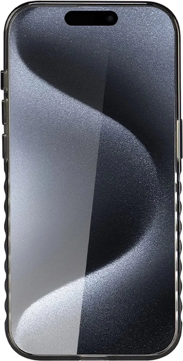 Audi IML Big Logo Back Case MagSafe - iPhone 15 Pro Max - Zwart