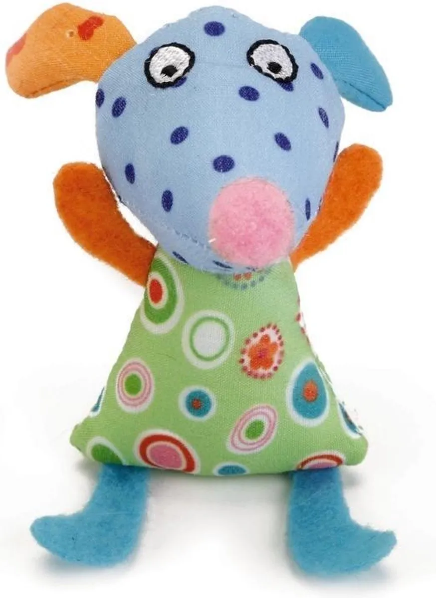 Beeztees Textiel Kattenspeeltje Fiedel 10cm