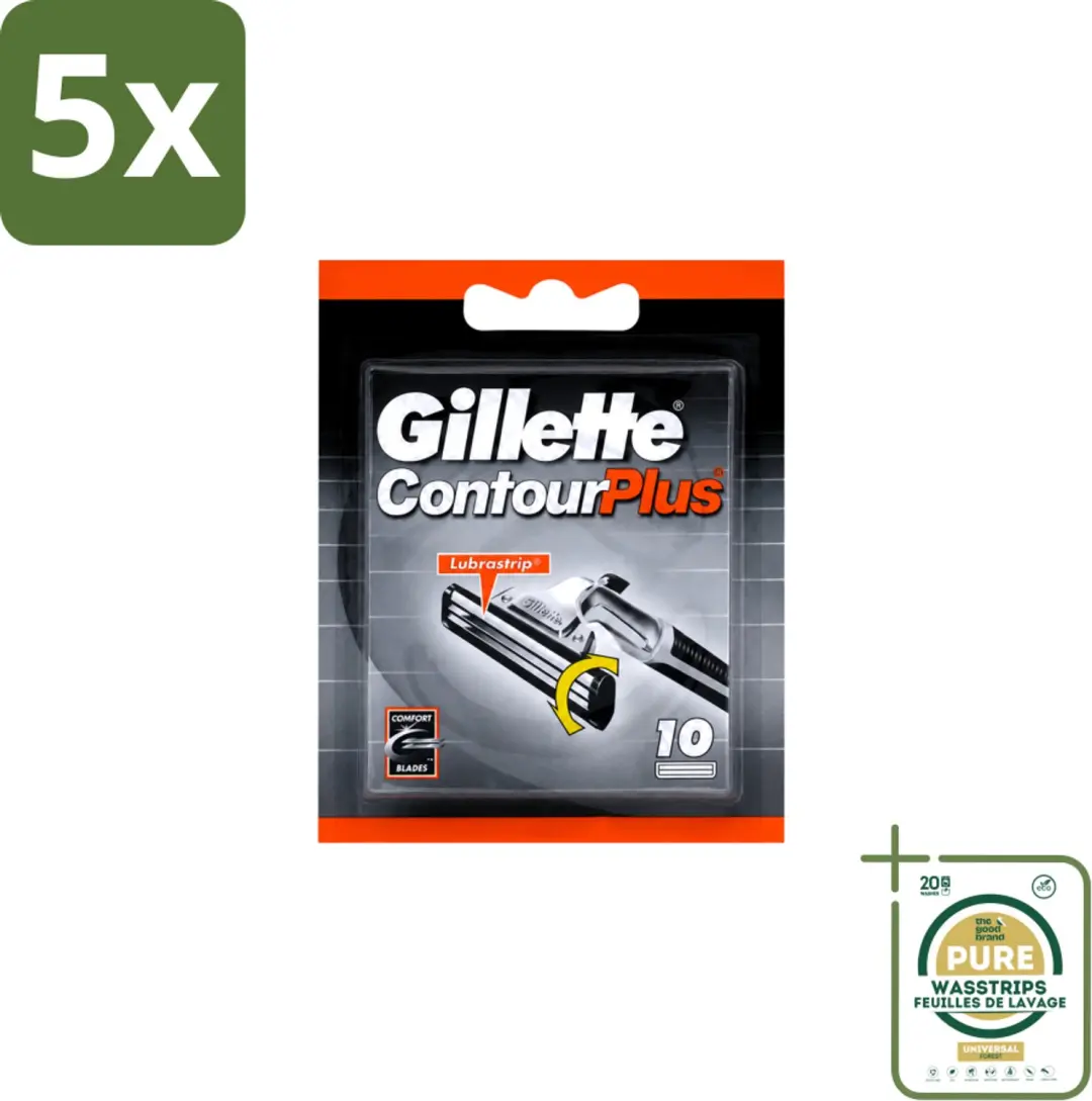 5 x Gillette Contour Plus