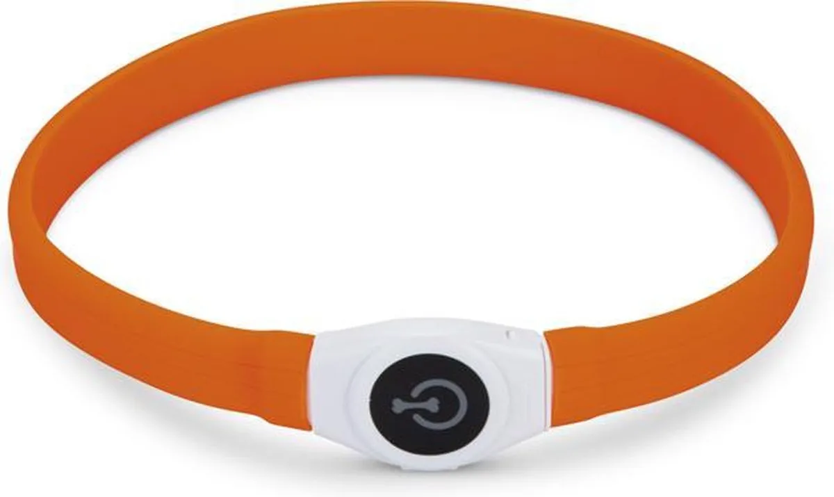 Beeztees Safety Gear Glowy Halsband Hond