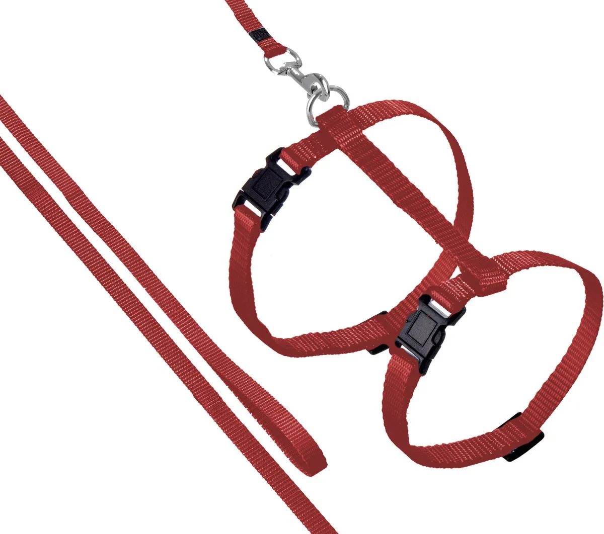 Flamingo Kattentuig met Lijn - 110 cm