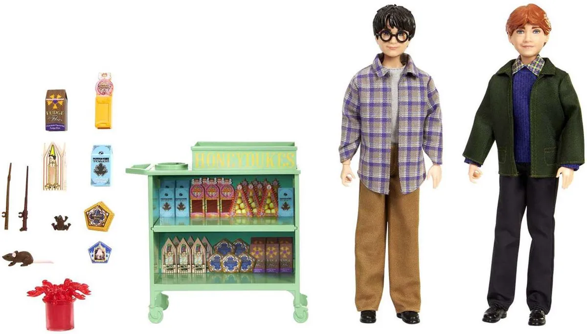 Harry Potter Harry en Ron Zweinsteinexpres Speelfiguur HND79 - Meerkleurig - afbeelding 6 van 6