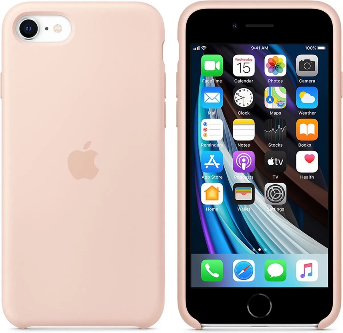 Apple Siliconen Hoesje MXYK2ZM/A - Rozenkwarts