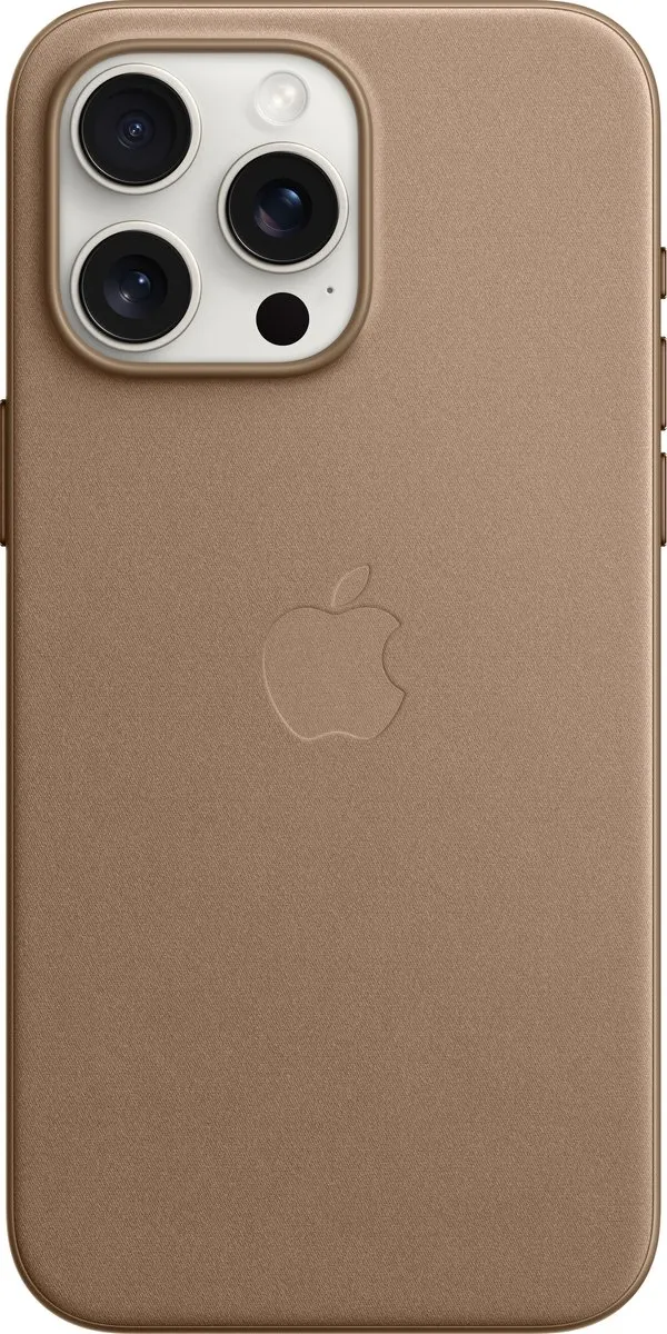 Apple FineWoven Hoesje iPhone 15 Pro Max MT4W3ZM/A - Taupe