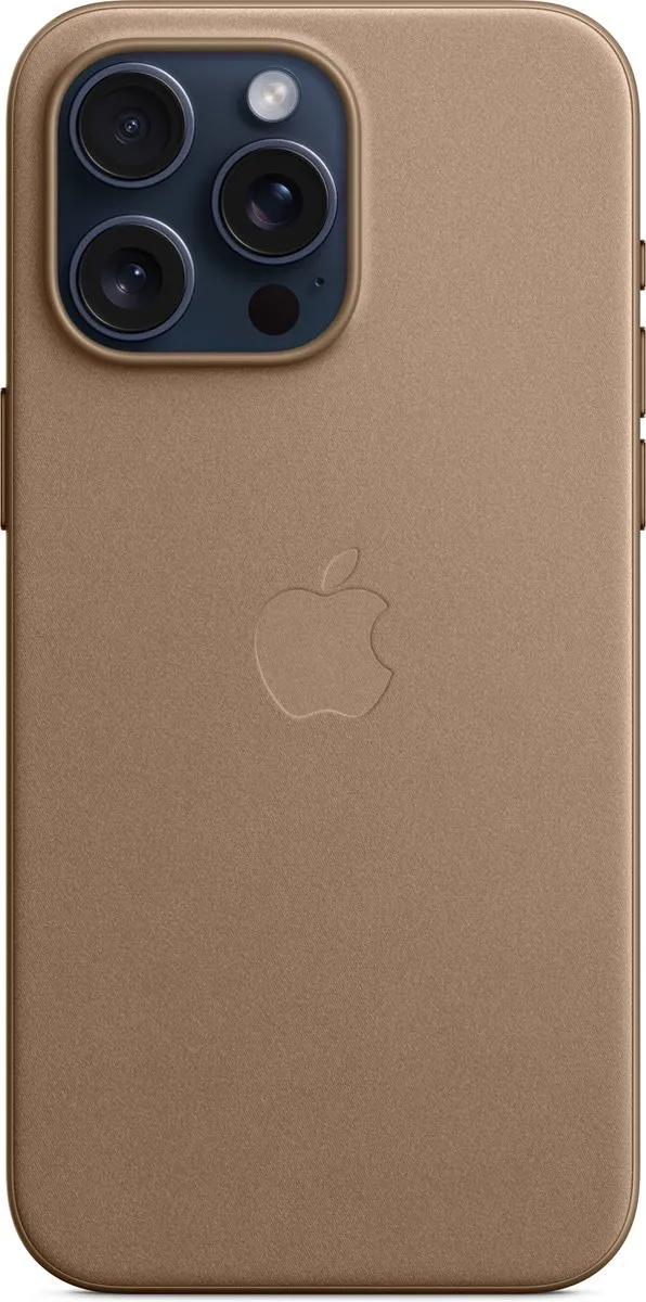Apple FineWoven Hoesje iPhone 15 Pro Max MT4W3ZM/A - Taupe