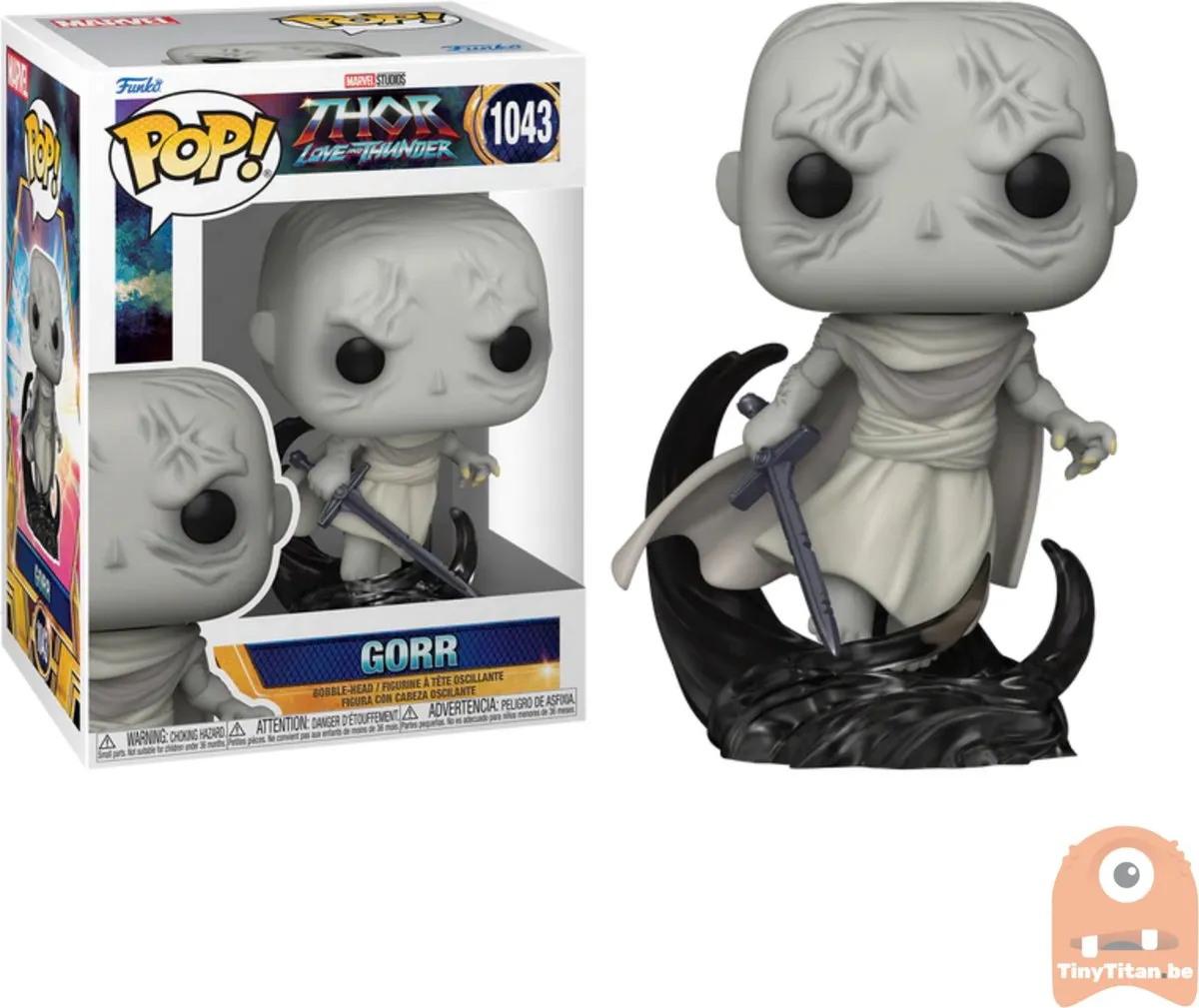 Marvel Funko Thor: Love & Thunder POP! Gorr Verzamelfiguur 9cm - Multicolours