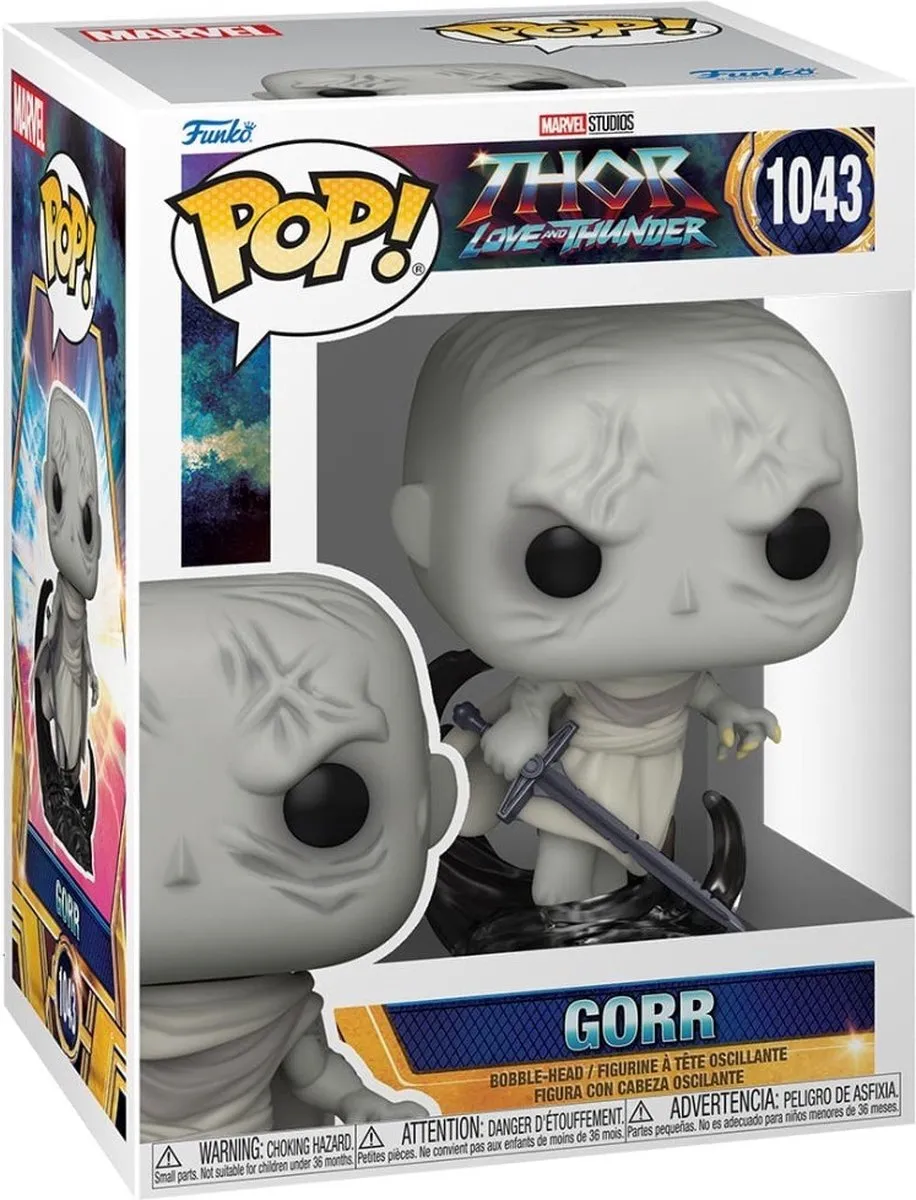 Marvel Funko Thor: Love & Thunder POP! Gorr Verzamelfiguur 9cm - Multicolours