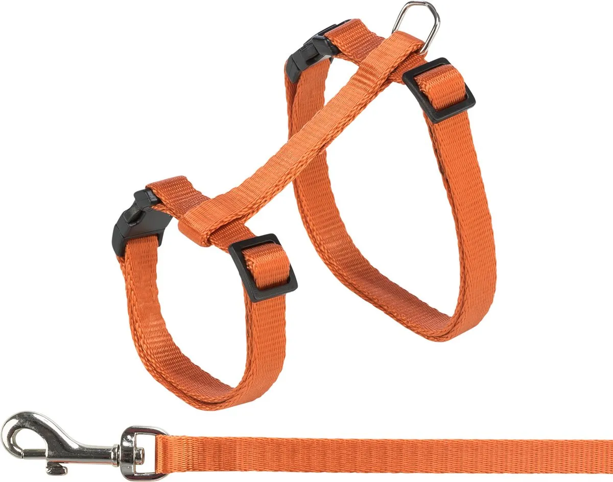 Trixie Kattentuig met riem Assorti - 27-45 cm