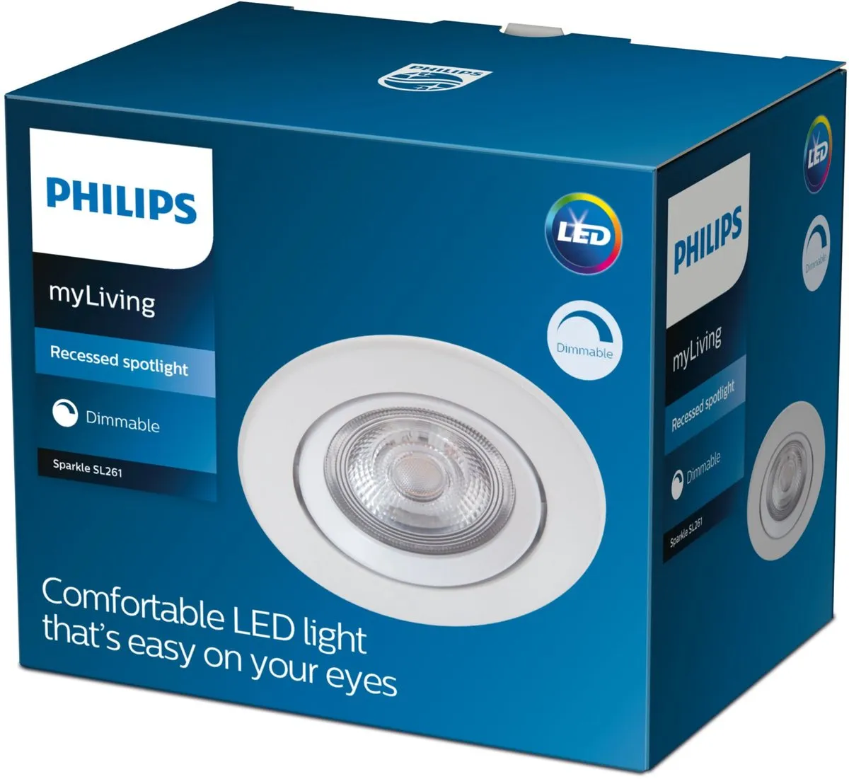 Philips Abrosa Inbouwspot 3-lichts