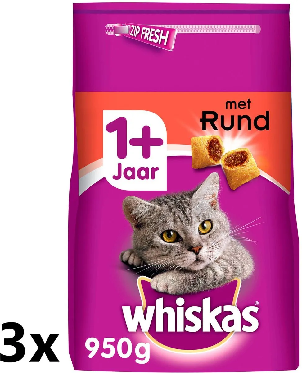Whiskas Adult Rund Droogvoer