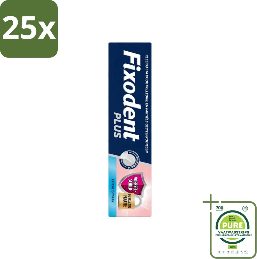25 x Fixodent Plus