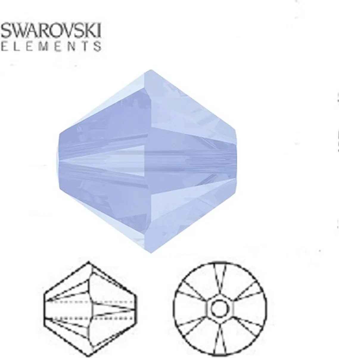 Swarovski Elements Xilion Bicone 5328
