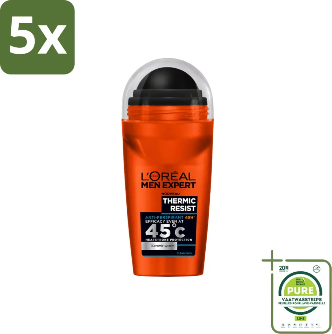 5 x L'Oréal Paris Men Expert Thermic Resist