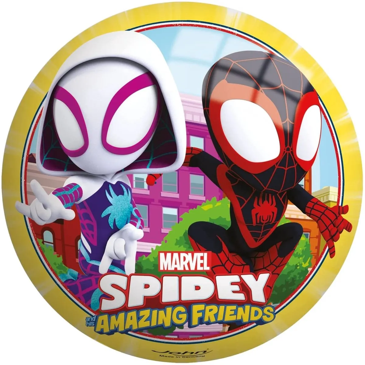 Spider-Man Bal 230mm Geel