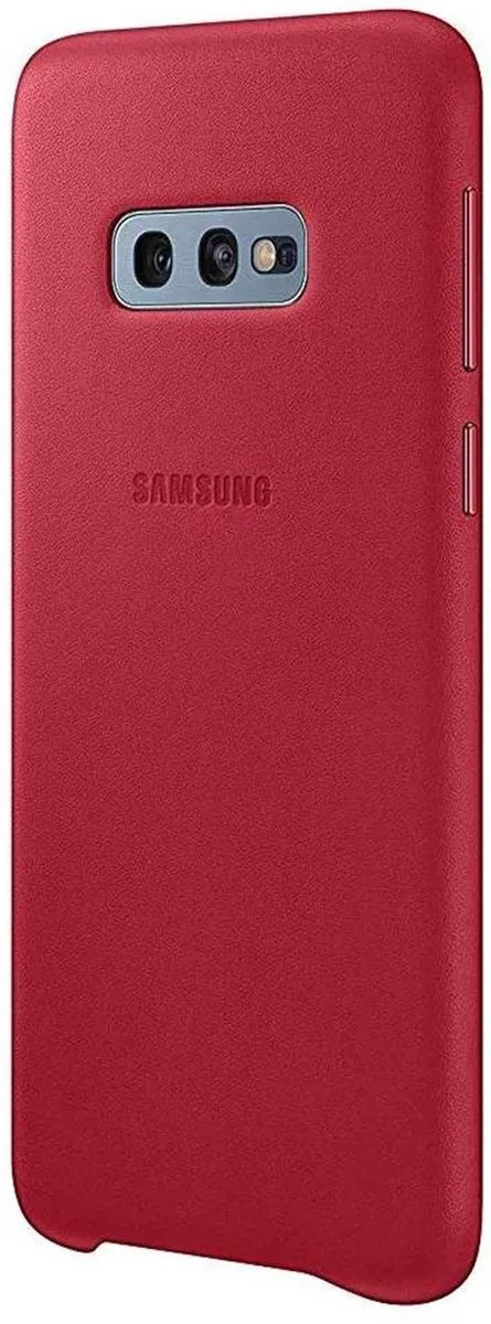 Samsung EF-VG970LREGWW Lederen Hoesje - Rood