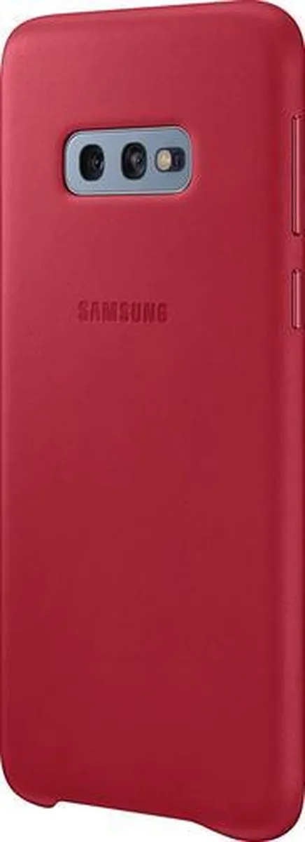Samsung EF-VG970LREGWW Lederen Hoesje - Rood