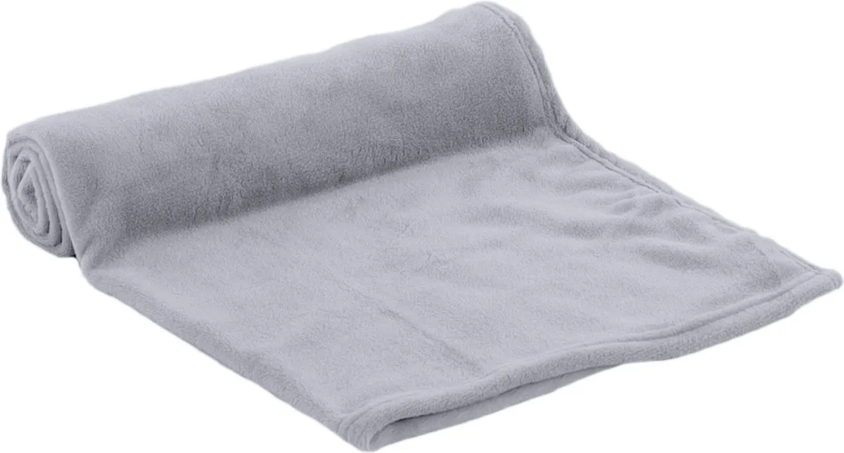 Flamingo Nardo Fleece Deken Honden/Katten Grijs 70x100cm