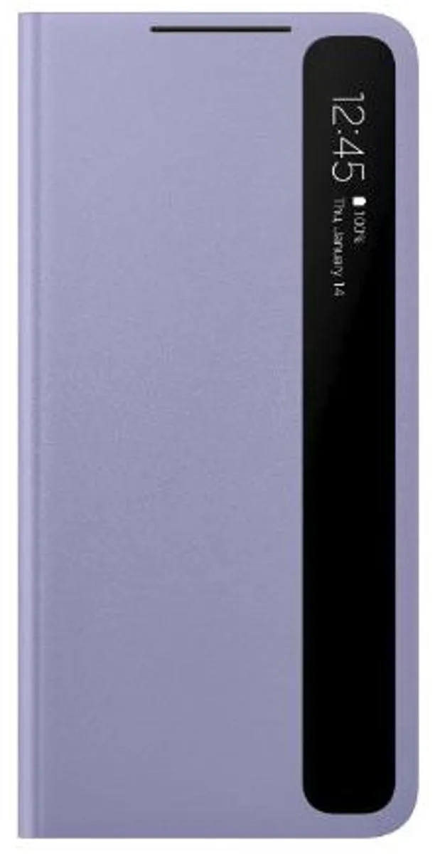 Samsung Clear View Cover EF-ZG996CVEGEE - Galaxy S21 Plus - Violet