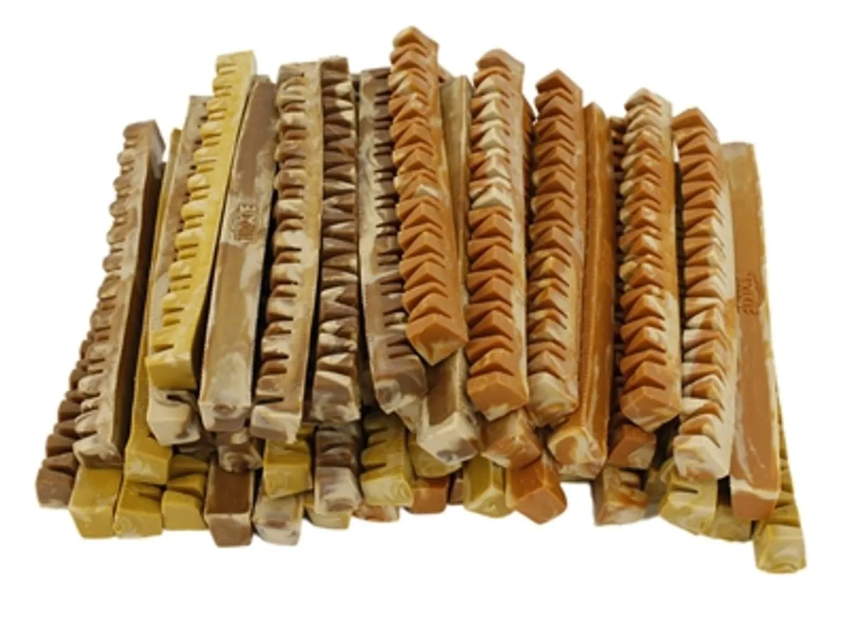 Trixie Denta Fun Veggie Jaw Bone - 50 Stuks - afbeelding 3 van 4