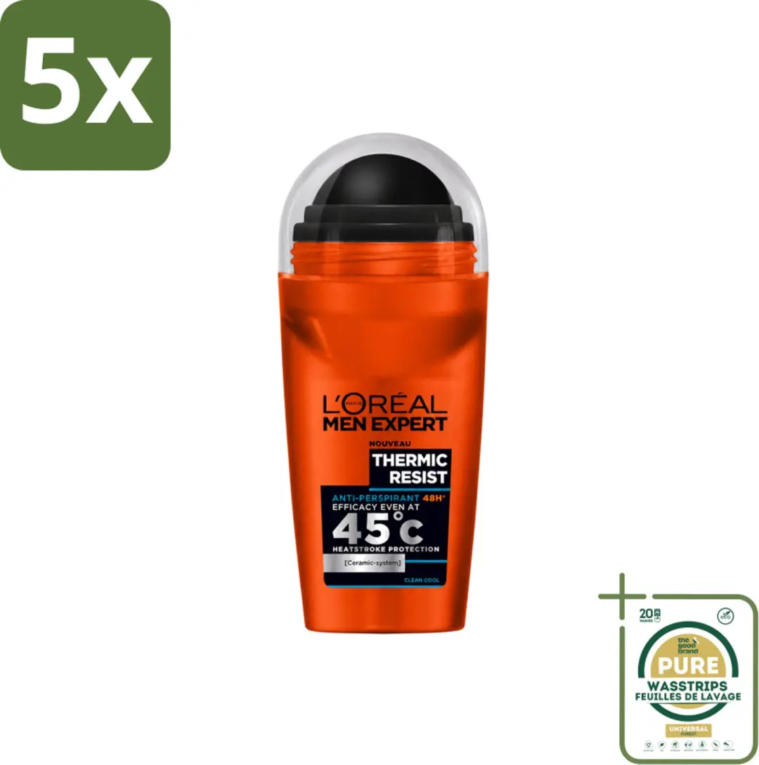 5 x L'Oréal Paris Men Expert Thermic Resist