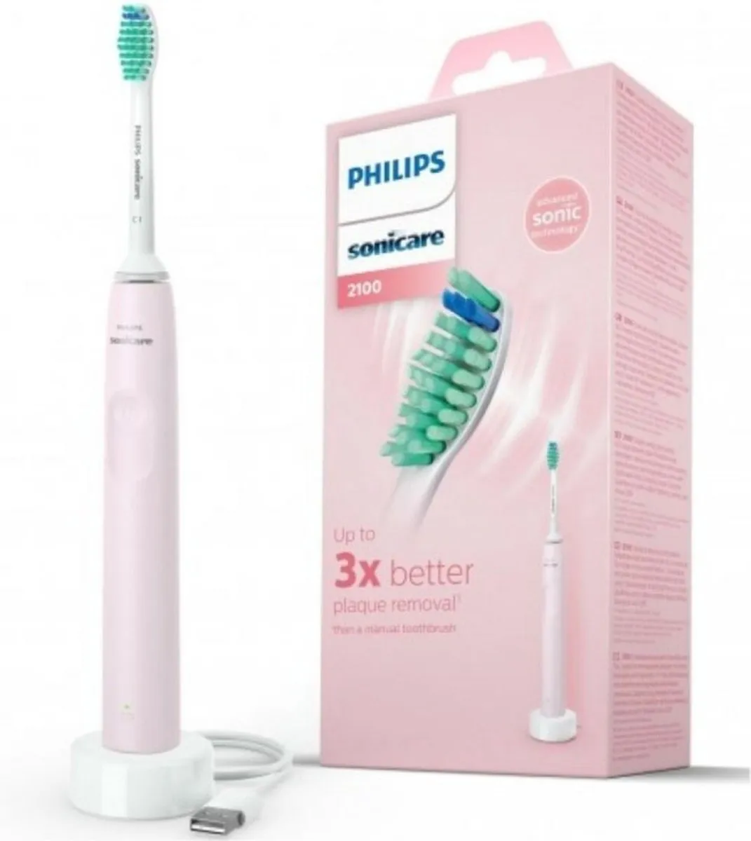 Philips Sonicare 2100 HX3651/11 Elektrische Tandenborstel