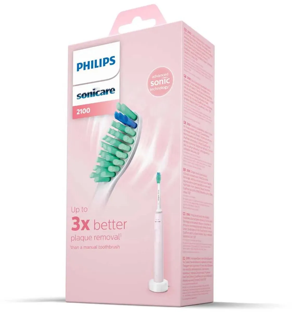Philips Sonicare 2100 HX3651/11 Elektrische Tandenborstel - Roze