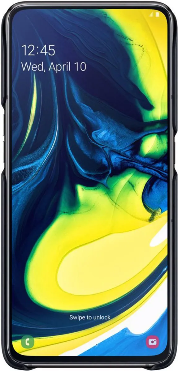 Samsung Standing Cover A80 - Zwart - 8801643967314
