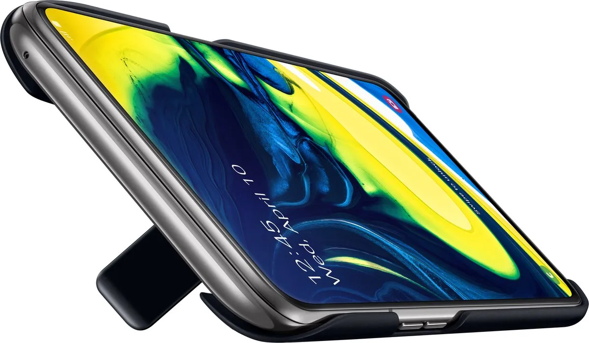 Samsung Standing Cover A80 - Zwart - 8801643967314