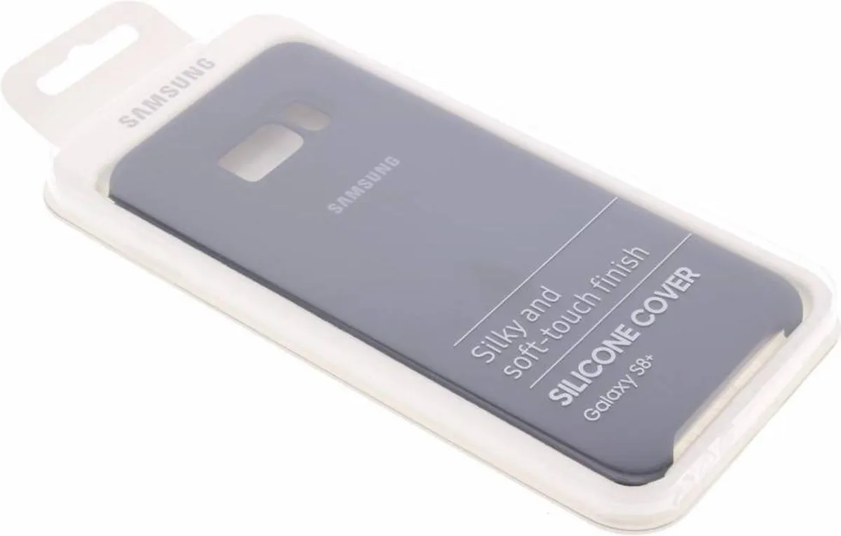 Samsung Siliconen Cover EF-PG955 voor Galaxy S8+ - Zilver/Grijs - afbeelding 6 van 6