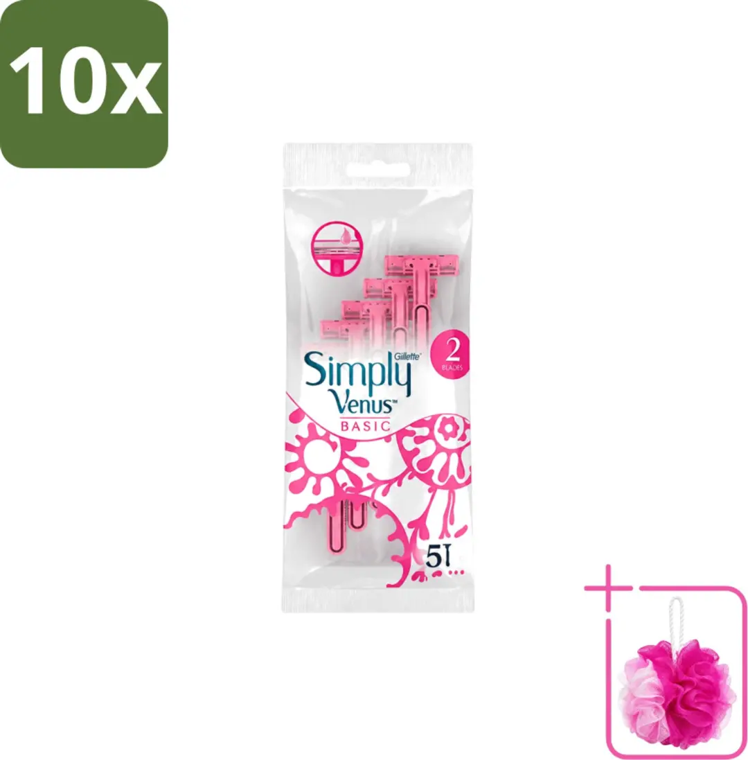 10 x Gillette Simply Venus