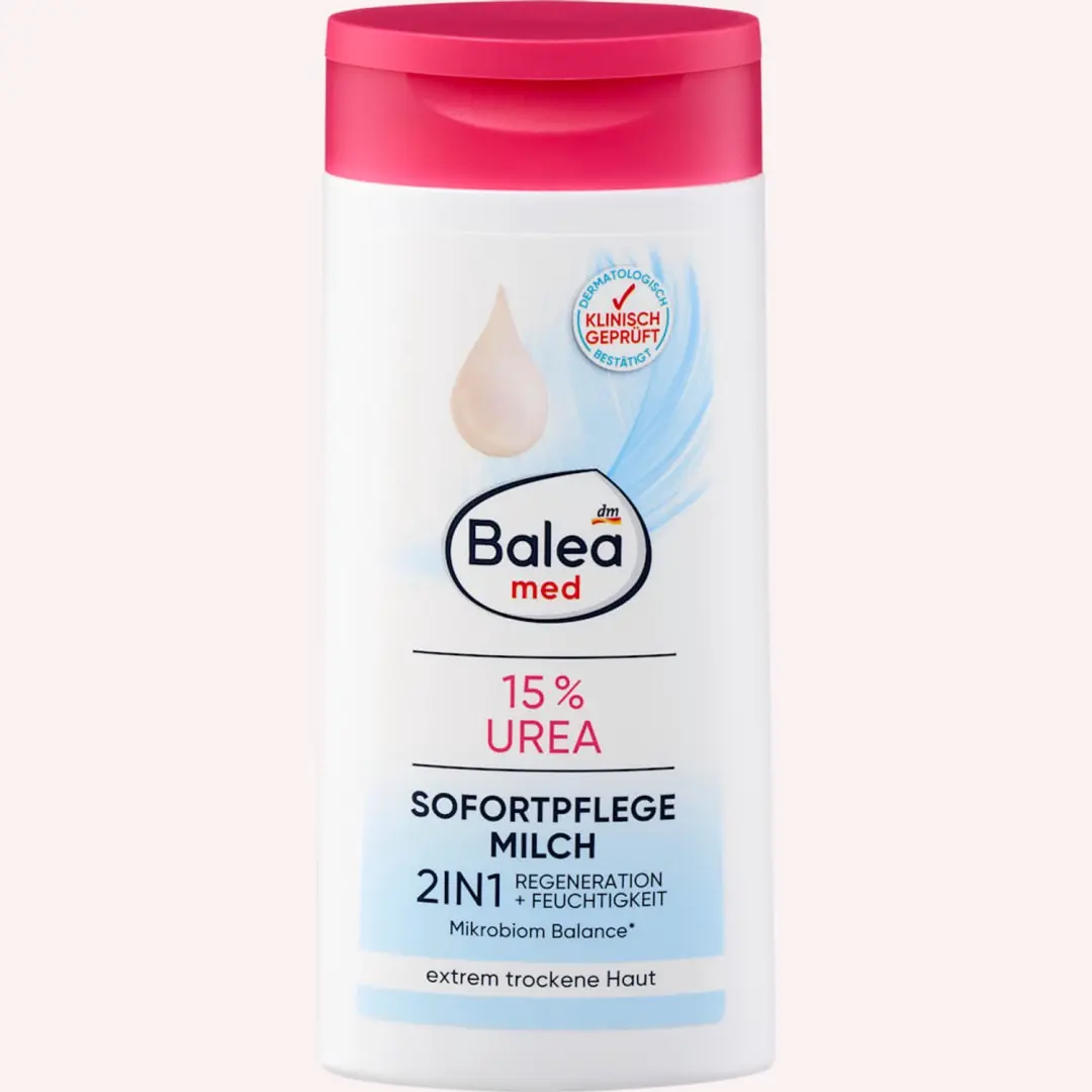 Balea Med Directe Verzorgingsmelk 15% Urea 2in1