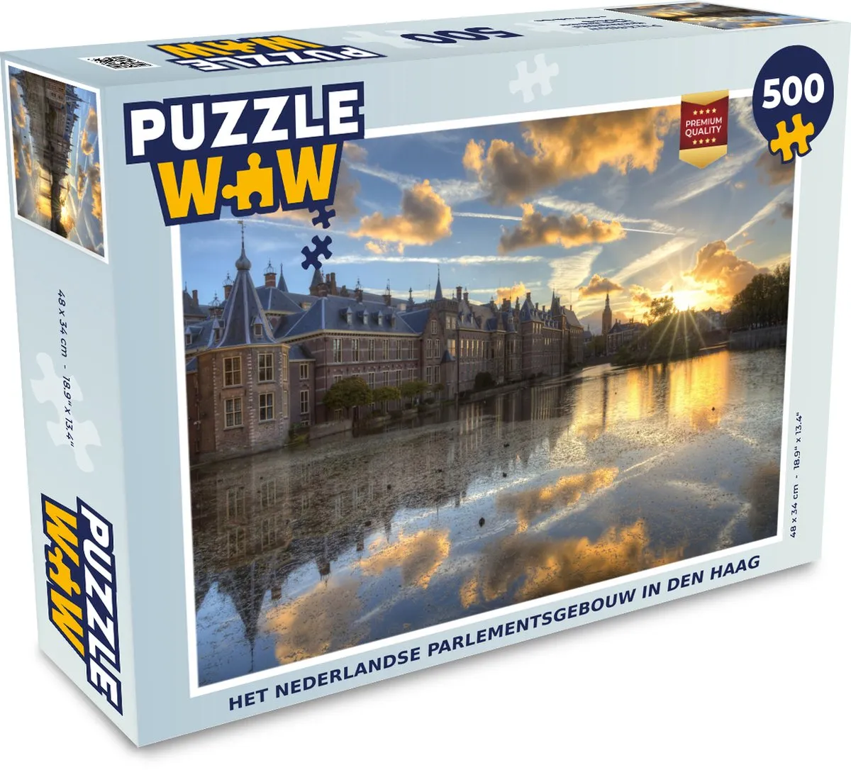 PuzzleWow Den Haag Torentje Legpuzzel 500 Stuks