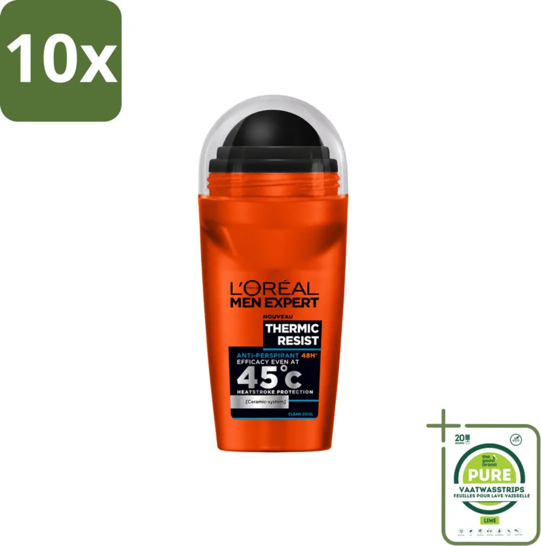10 x L'Oréal Paris Men Expert Thermic Resist