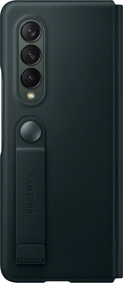 Samsung Galaxy Z Fold3 Lederen Hoesje - Groen EF-FF926LGEGWW