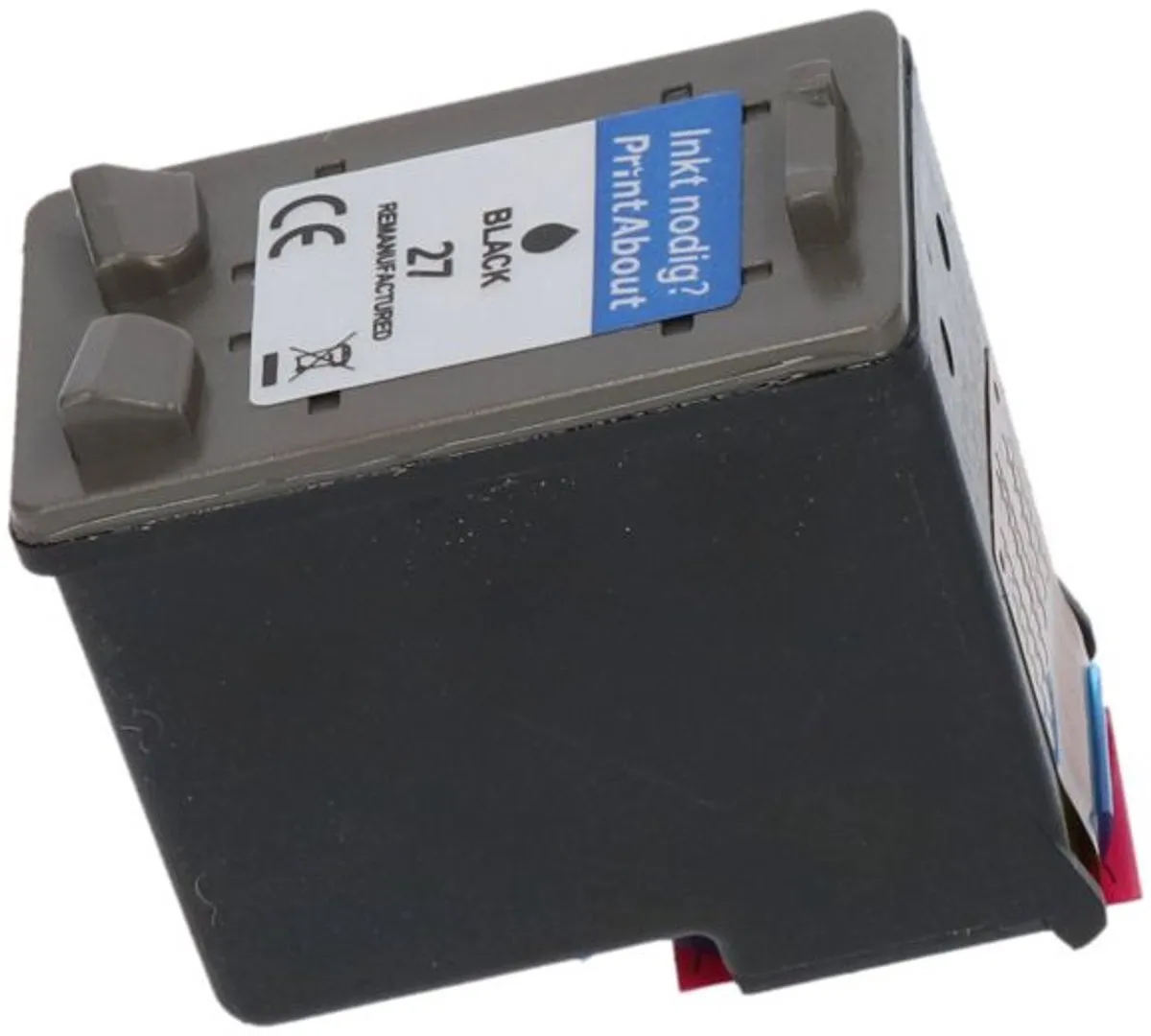 PrintAbout Inktcartridge C8727AE Zwart - 20ml - o.a. HP Photosmart