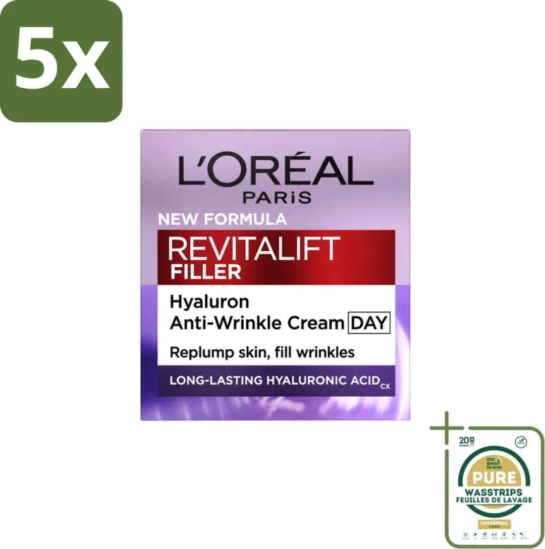 5 x L'Oréal Paris Revitalift Filler
