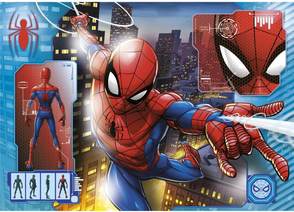 Clementoni Spider-Man Puzzel 120 Stuks - Multicolor