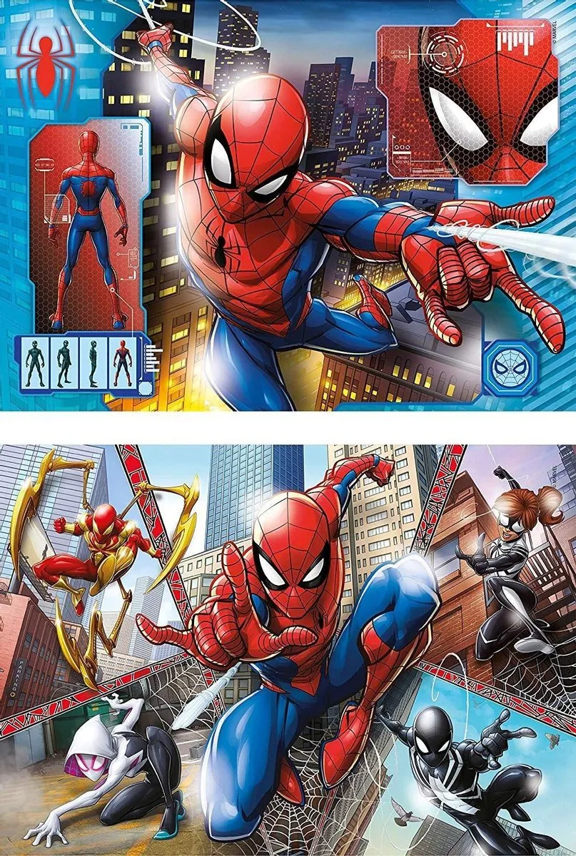 Clementoni Spider-Man Puzzel 120 Stuks - Multicolor