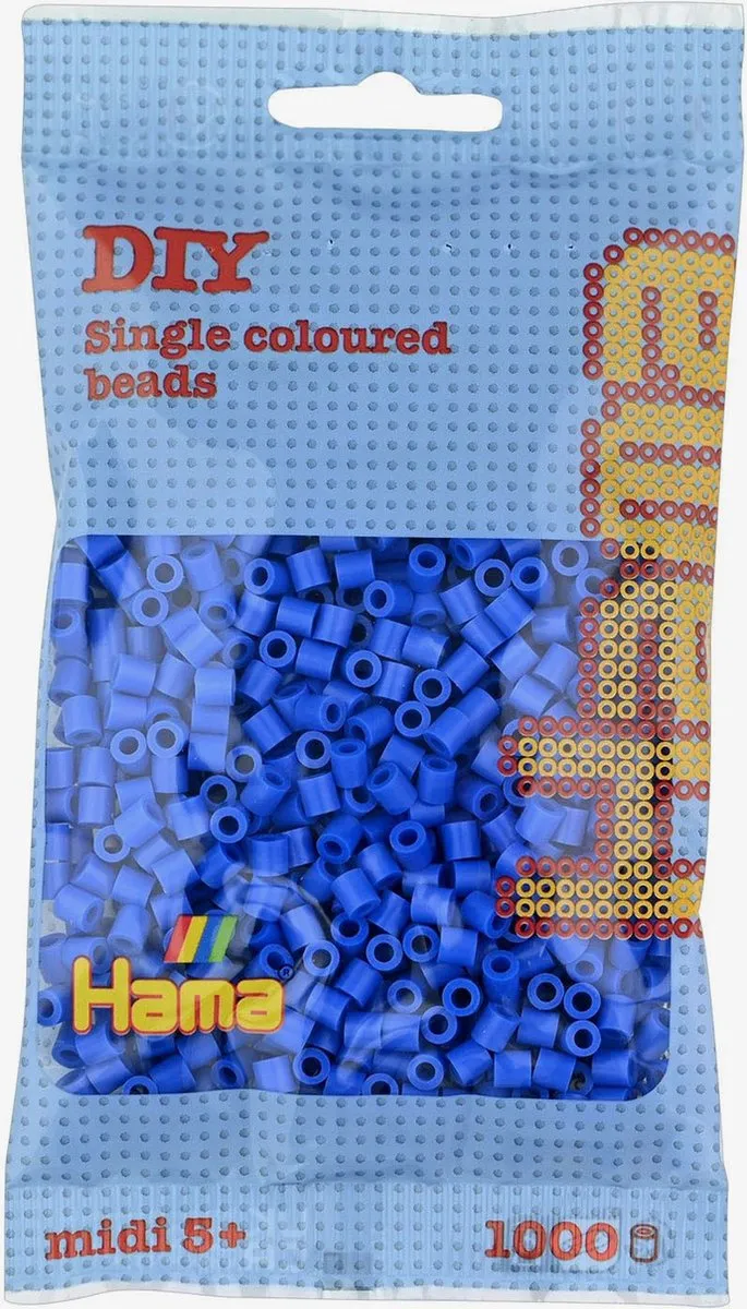 Hama Strijkkralen Blauw Midi