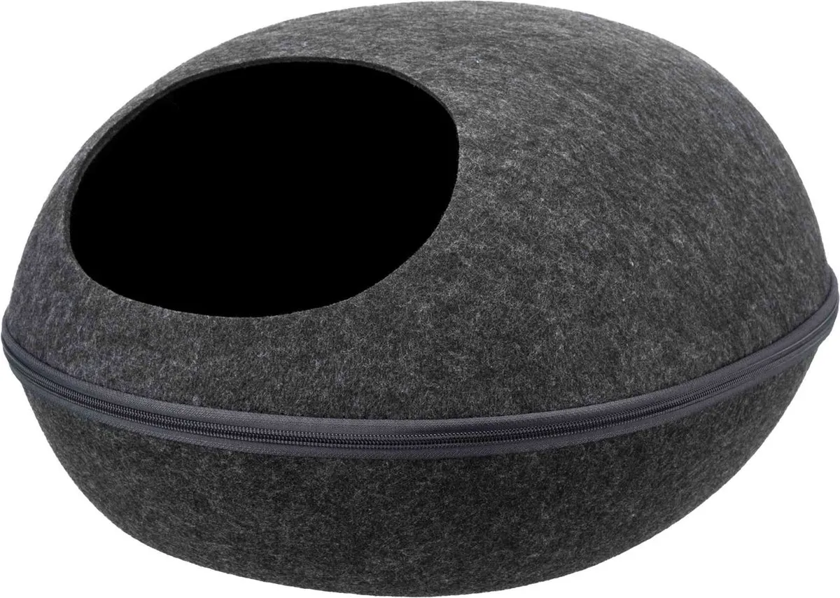 Trixie Kattenmand Relax Iglo Liva Antraciet 40x24x47cm