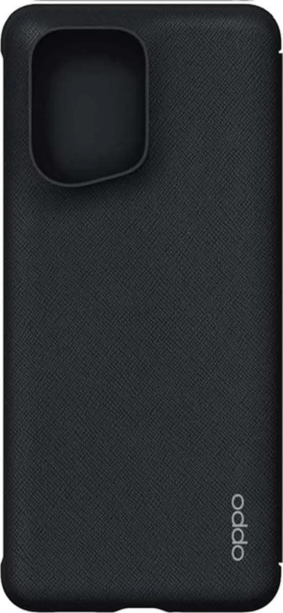 OPPO Find X5 Hoesje Flip Cover Wallet - 4 Pasjes - Zwart