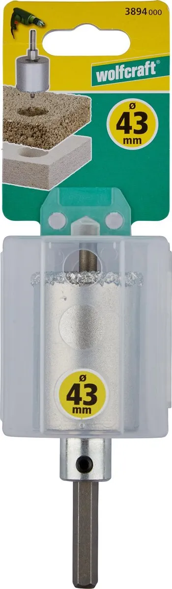 Wolfcraft Gatenzaag 43mm - Steen & Metselwerk - 3894000